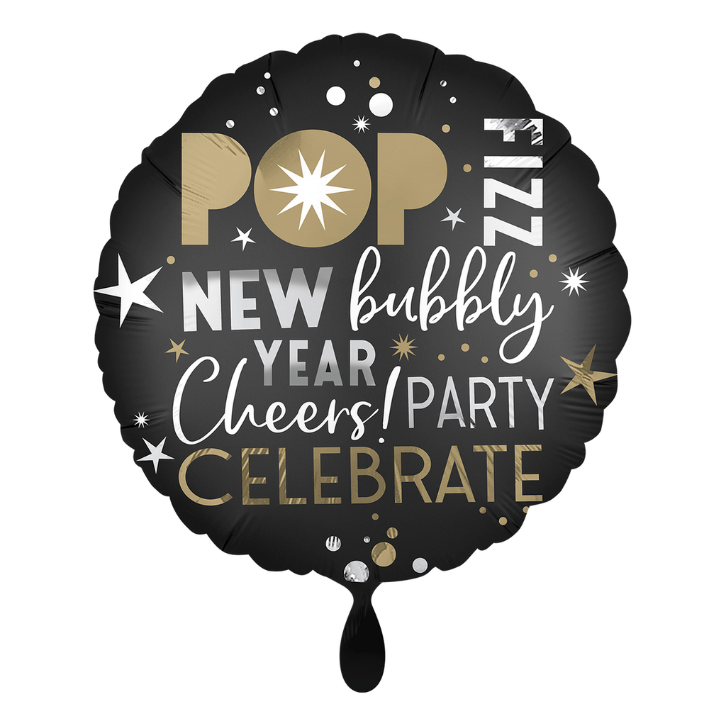 Silvesterparty - Celebrate the NY Ballon Folienballon 45cm