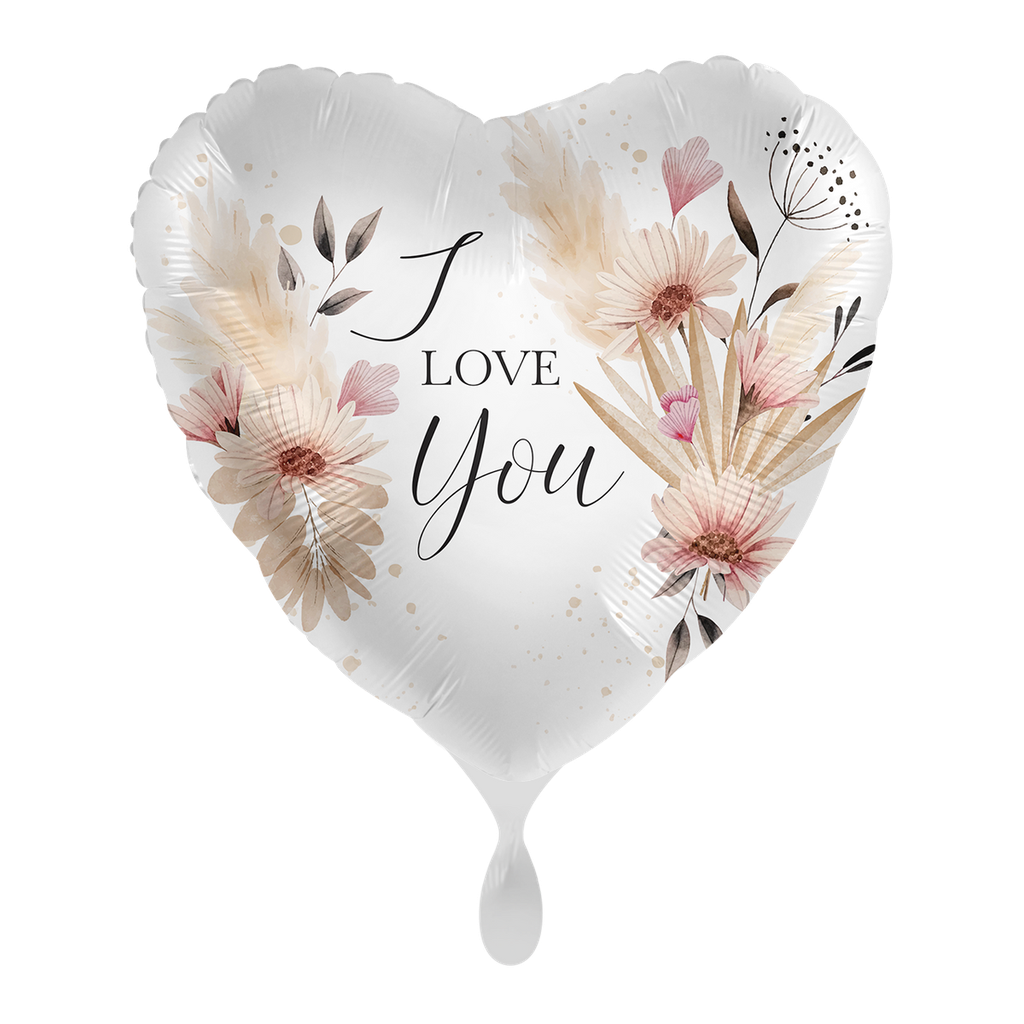 I Love You Herzballon - Favourite Person Ballon Folienballon 43cm
