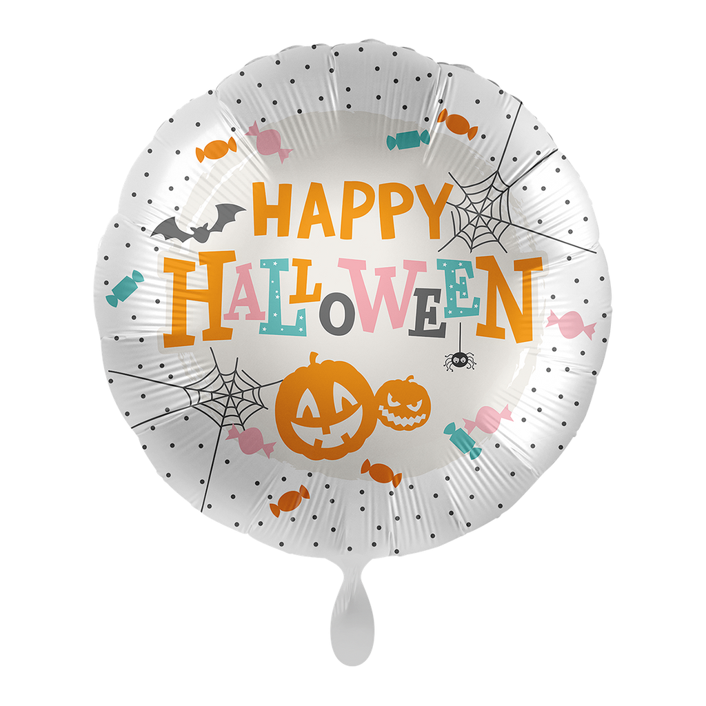 Happy Halloween Ballon - Folienballon 43cm