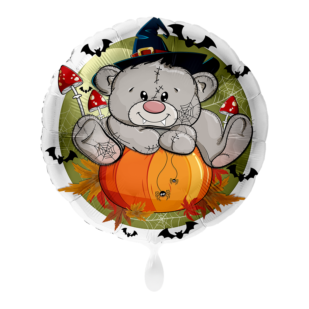 Gruseliger Teddybär Ballon - Scary Bear Folienballon 43cm