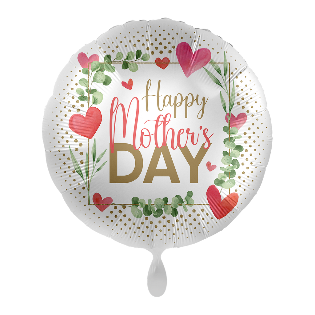 Muttertag - Happy Mother's Day Ballon Folienballon 43cm