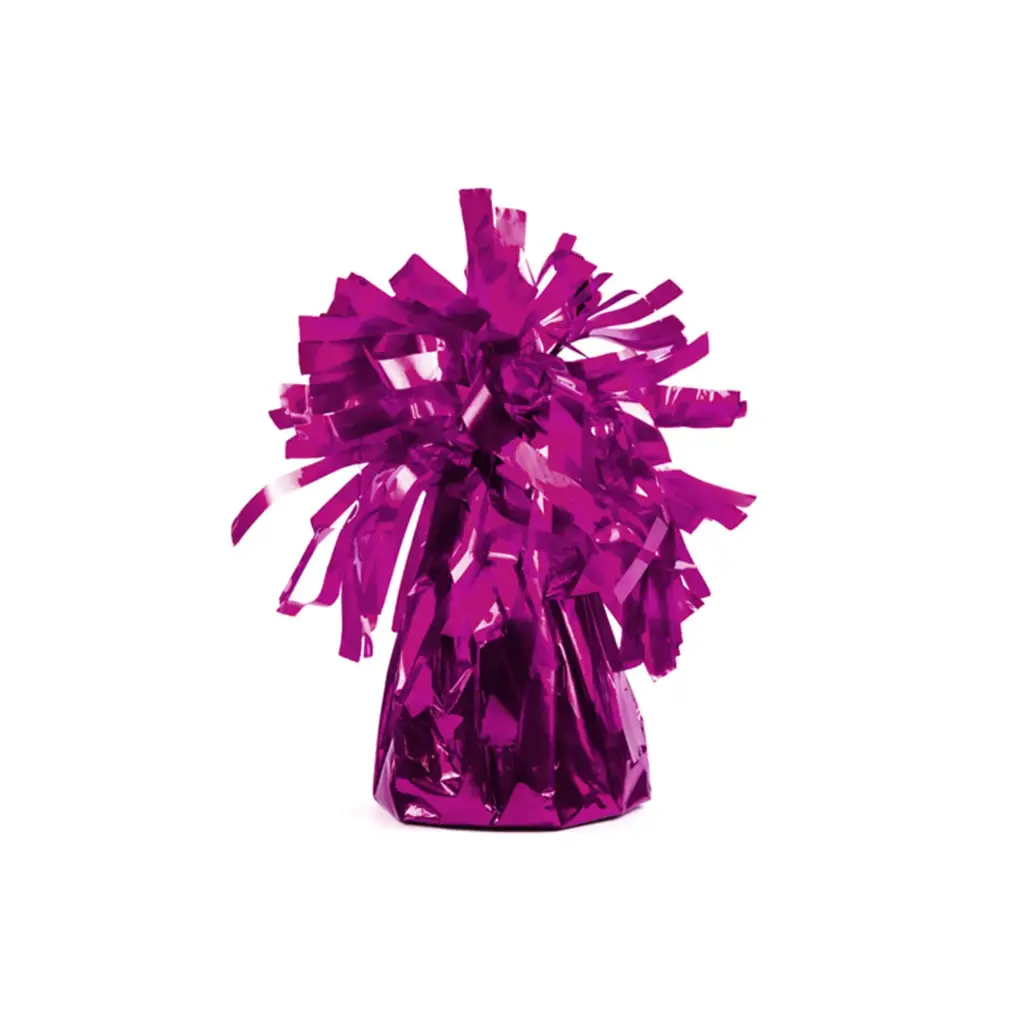 Ballongewicht Folie Dunkelrosa