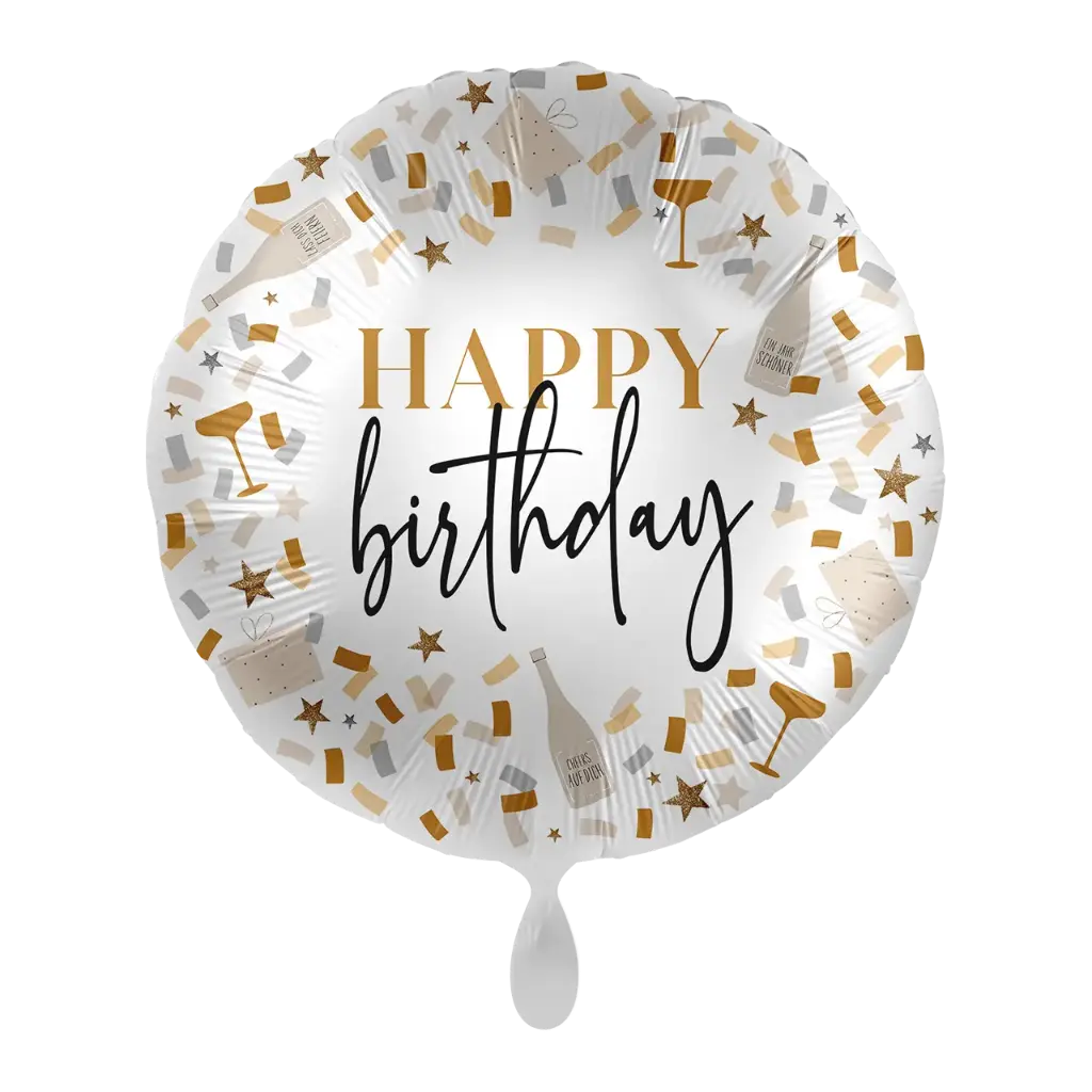 Alles Gute zum Geburtstag - Hello to Another Birthday Ballon Folienballon 43cm