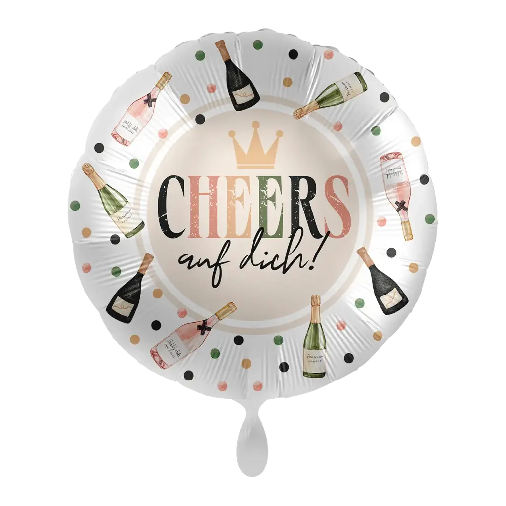 Alles Gute zum Geburtstag - Cheers to your Birthday Ballon Folienballon 43cm
