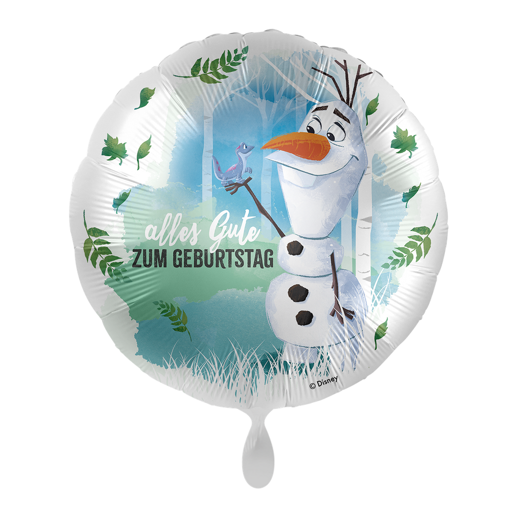 Disney Frozen Birthday Olaf & Bruni Ballon - Folienballon 43cm