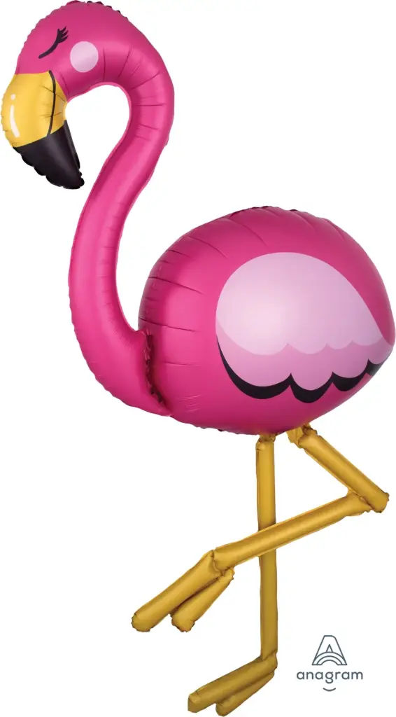 Flamingo Airwalker - Ballon Folienballon 172x86cm
