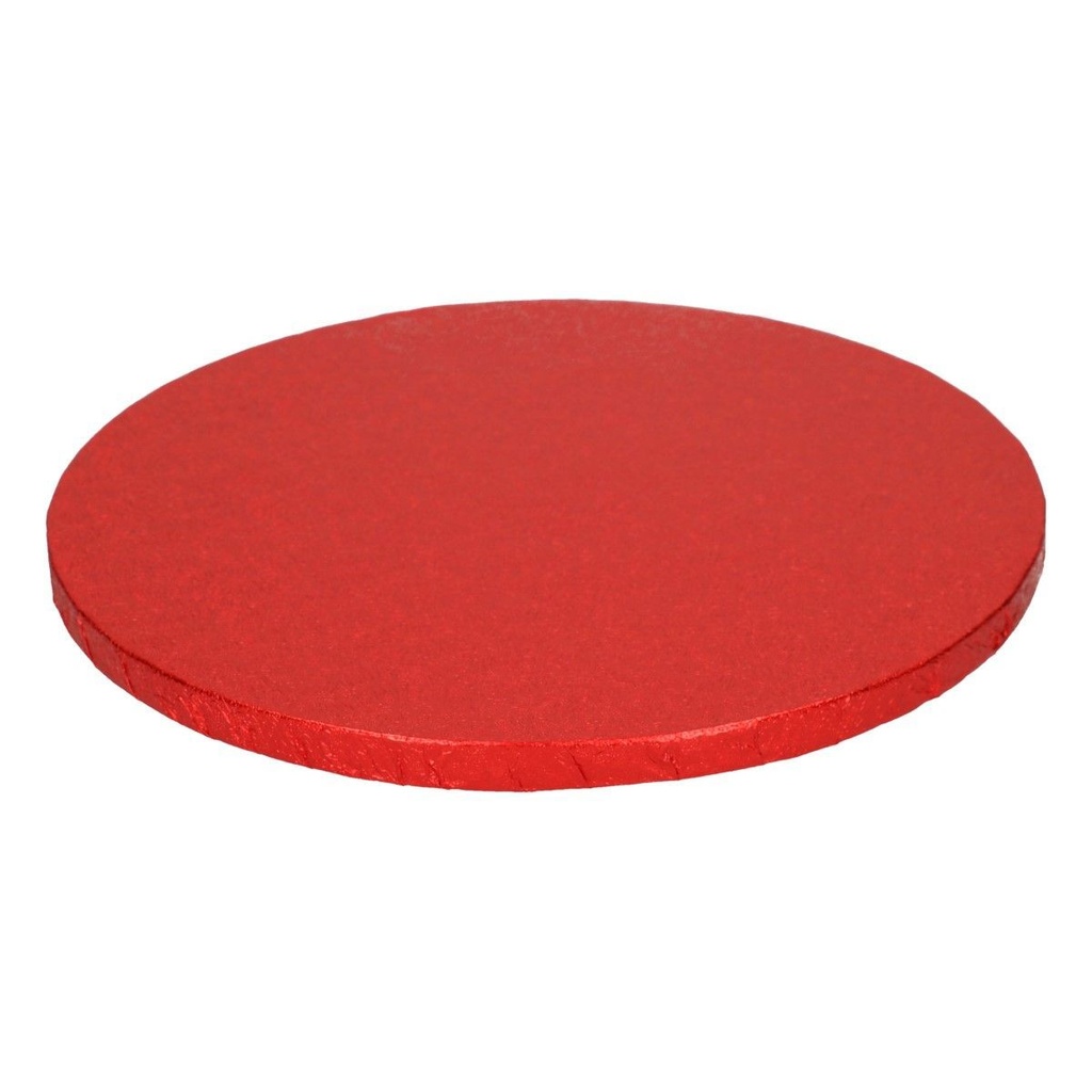 FunCakes Tortenplatte / Cakeboard Rund Ø 30,5cm - Rot