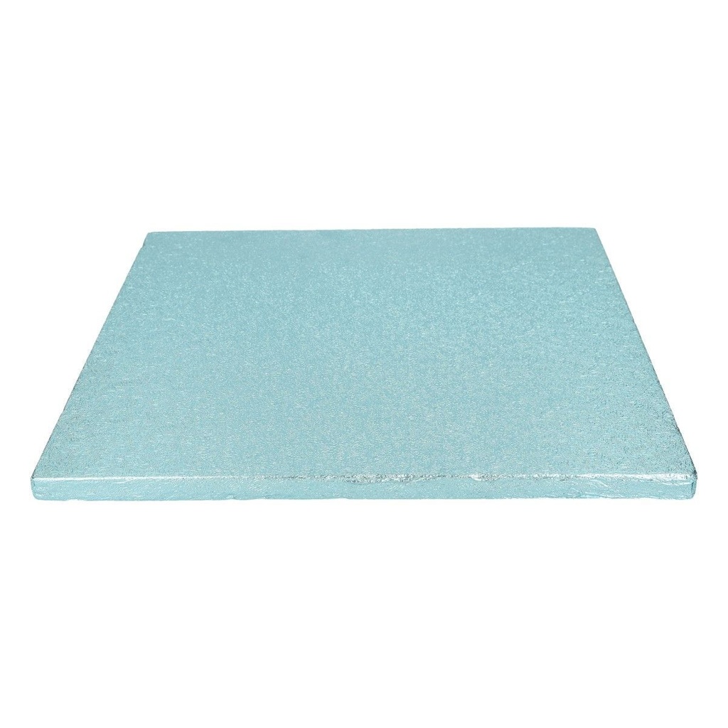 FunCakes Tortenplatte / Cakeboard Quadratisch 30,5 x 30,5 cm - Baby Blau