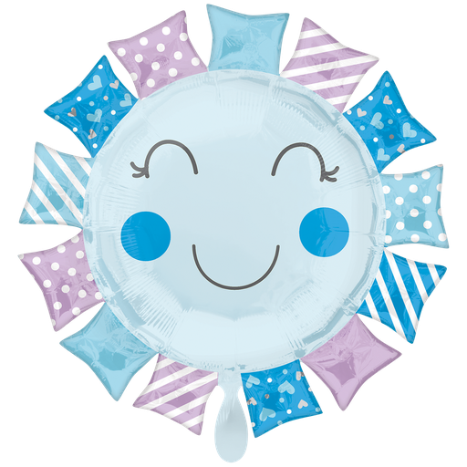 [4142401] Sonnenschein Junge - Baby Boy Sunshine Geburt Birthday Ballon Folienballon 68cm