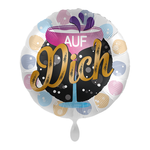 [70202K] Auf Dich - Glückwunsch Congratulation Ballon Folienballon 43cm