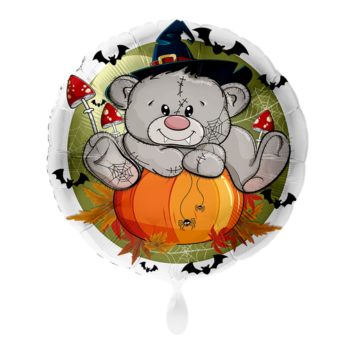 [5004K] Gruseliger Teddybär Ballon - Scary Bear Folienballon 43cm