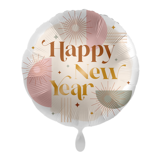 [81141-ENG] Silvesterparty - Happy New Year Modern Ballon Folienballon 43cm