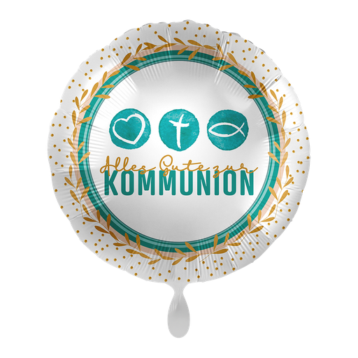 [70587K] Kommunion Symbole - Holy Communion Symbols Ballon Folienballon 43cm