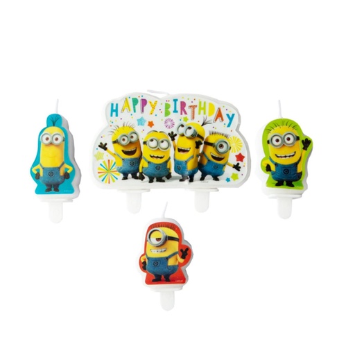 [9907322] Minions Figurenkerze - Despicable Me