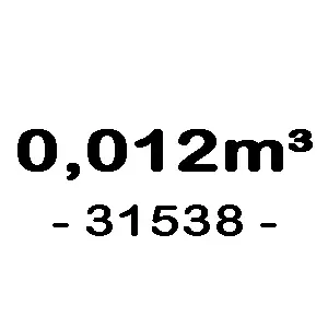 [0,012m³ (12 Liter)] Ballongas 0,012m³