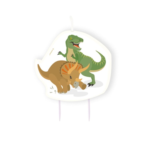 [9903981] Happy Dinosaurier Kuchenkerze