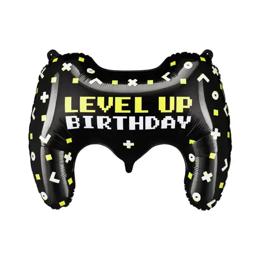 [FB225] Game Controller Ballon - XL Folienballon 60x45cm 