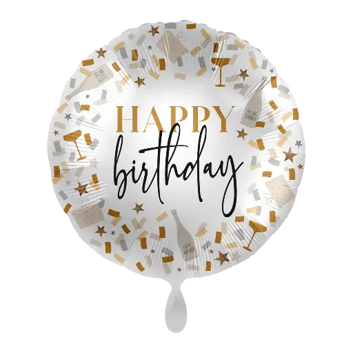 [50165-GER] Alles Gute zum Geburtstag - Hello to Another Birthday Ballon Folienballon 43cm
