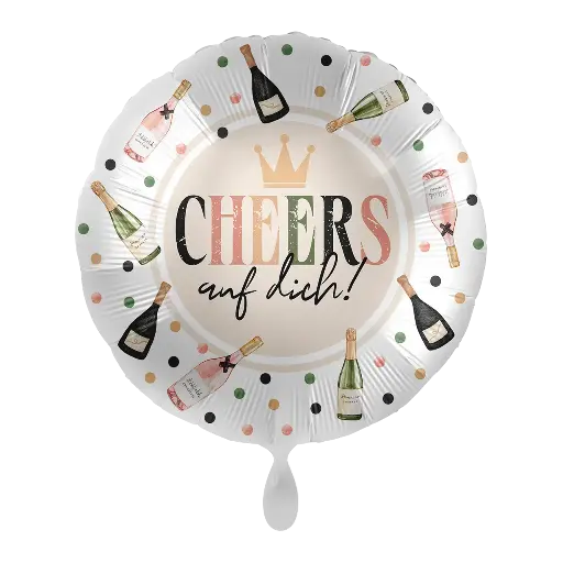 [50147-GER] Alles Gute zum Geburtstag - Cheers to your Birthday Ballon Folienballon 43cm