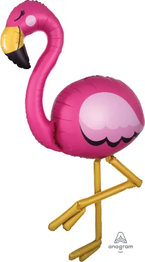 [3907701] Flamingo Airwalker - Ballon Folienballon 172x86cm