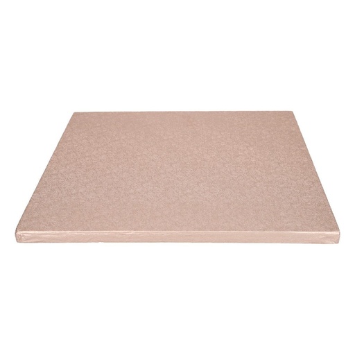[F81050] FunCakes Tortenplatte / Cakeboard Quadratisch 30,5 x 30,5 cm - Rosegold