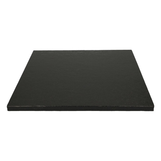 [F81060] FunCakes Tortenplatte / Cakeboard Quadratisch 30,5 x 30,5 cm - Black / Schwarz
