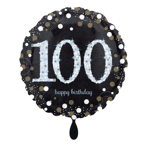 [3374401] 100. Geburtstag - Sparkling Birthday 100 Ballon Folienballon 43cm